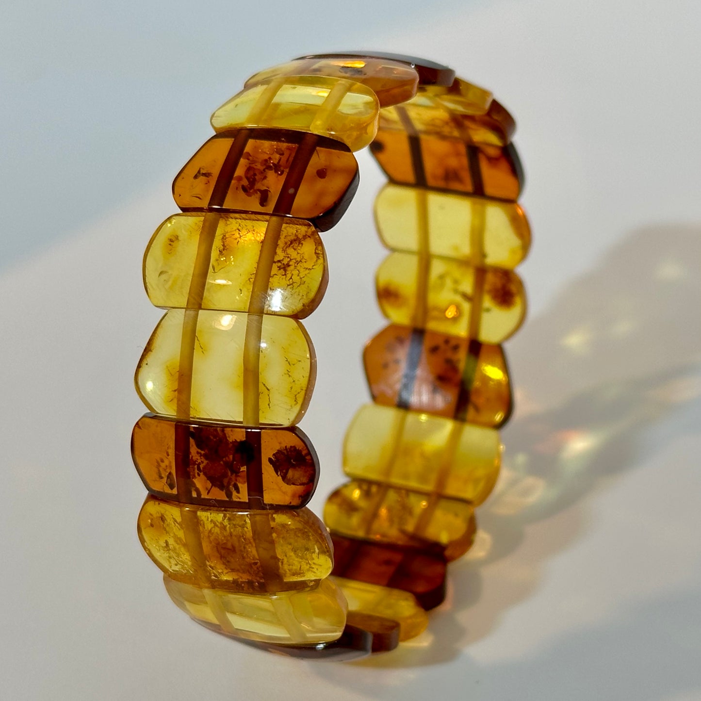 See-through amber bracelet