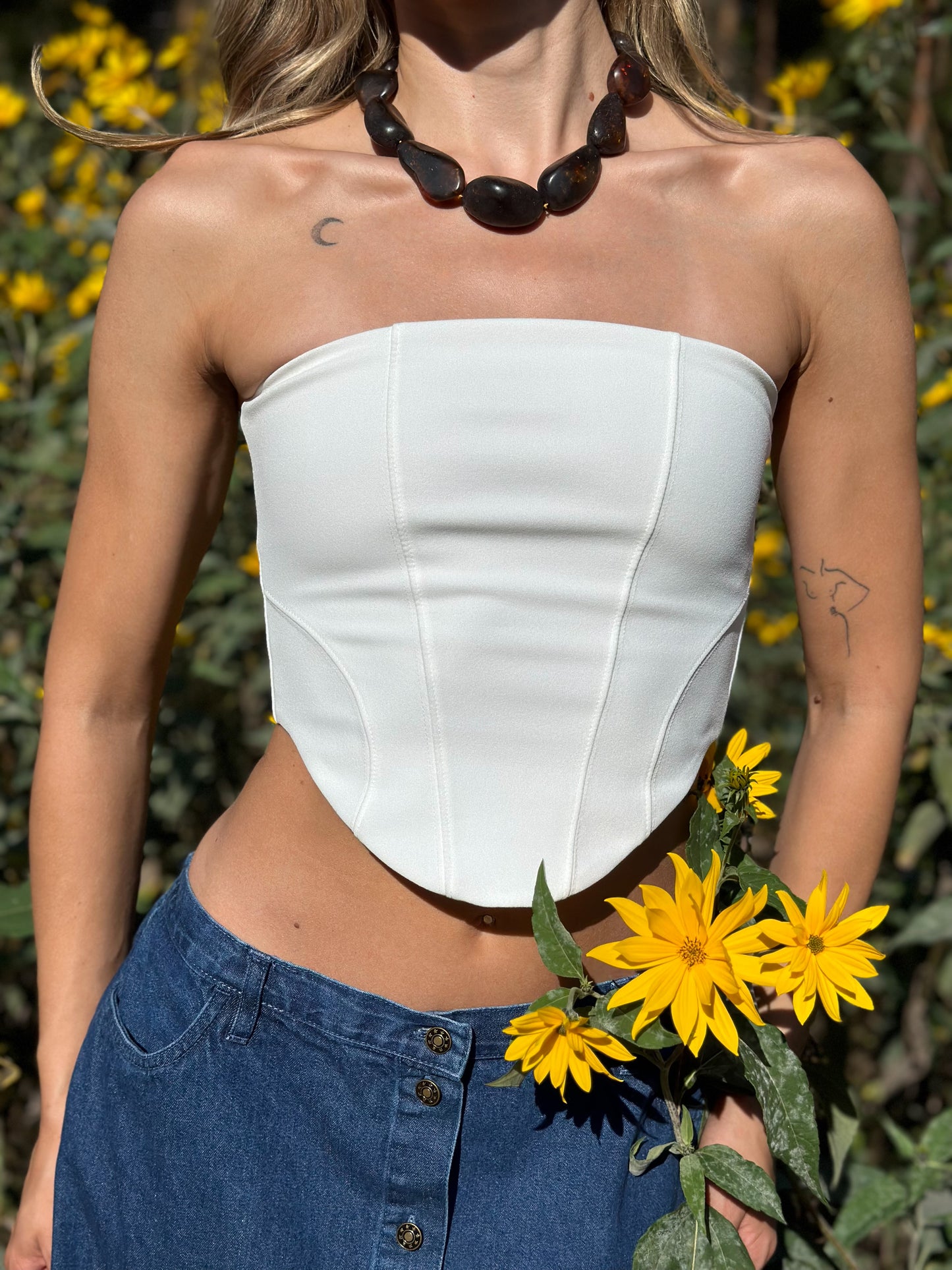 One-of-a-kind matte amber