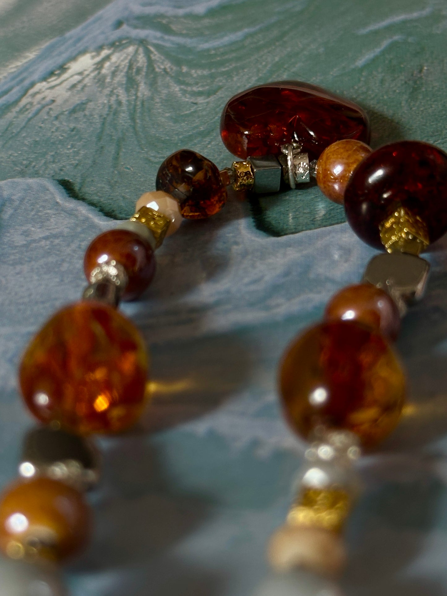 Cherry heart necklace