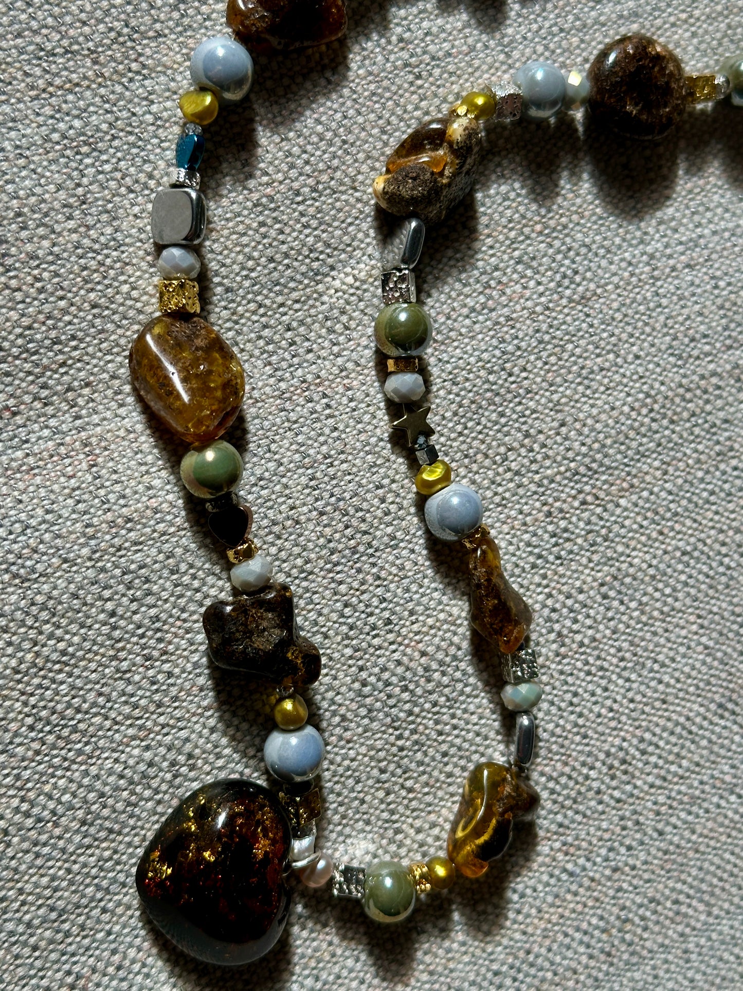 Forest heart necklace