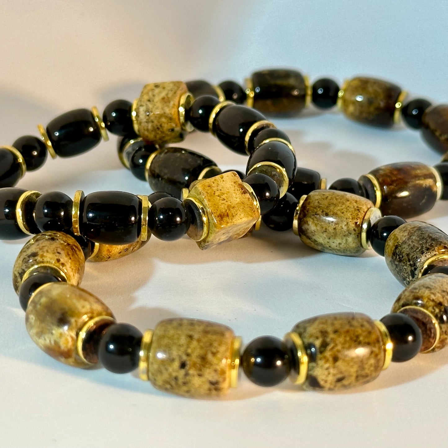 Ancient charm amber bracelet