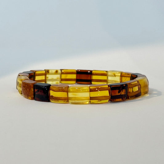 Tennis amber bracelet