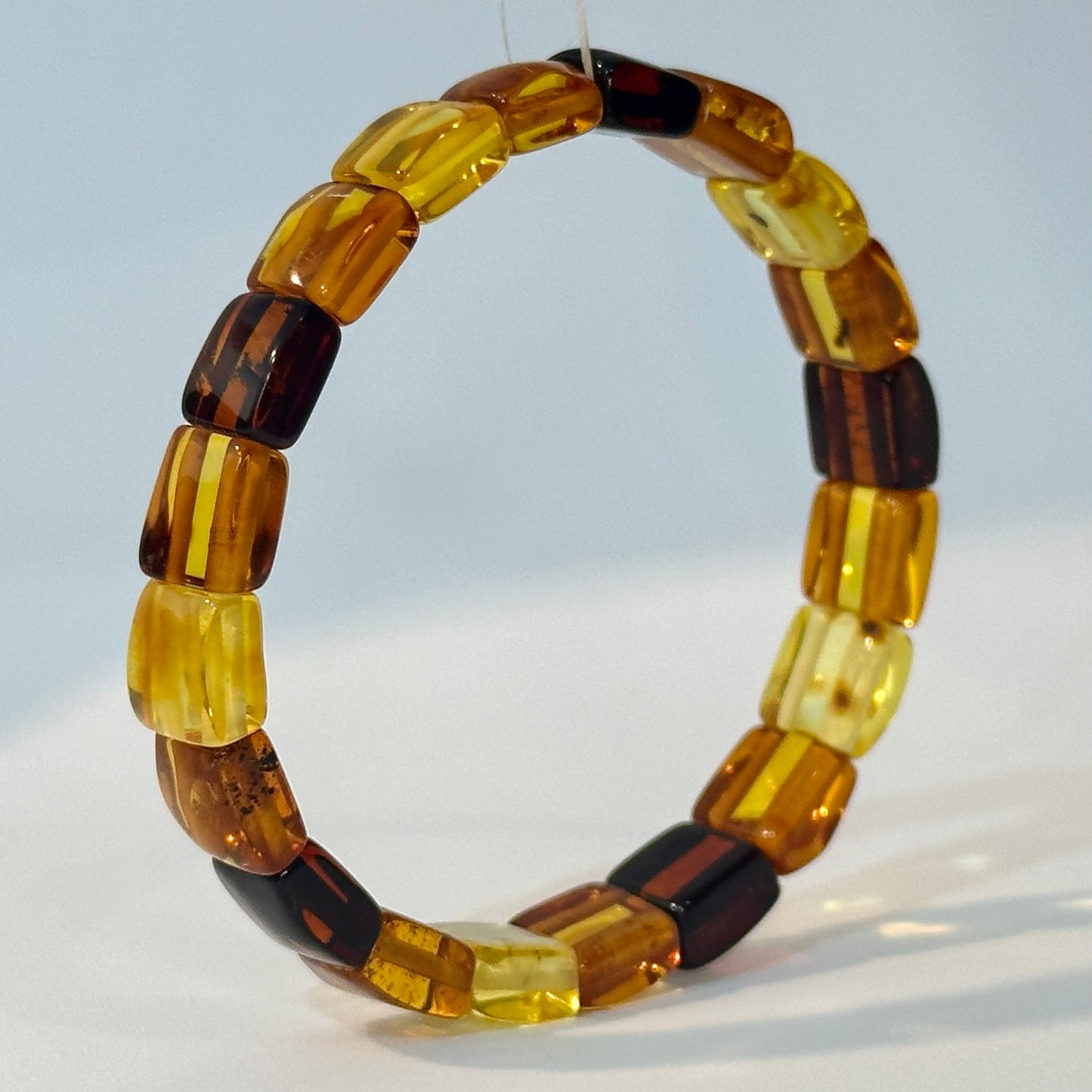 Tennis amber bracelet